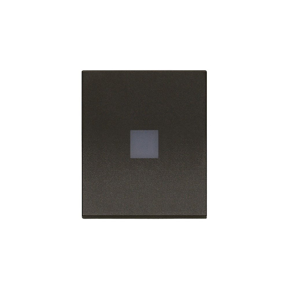 31000.2DG Лицев панел Linea, с дифузер, 2М, за In-line механизъм, Black, Vimar_small