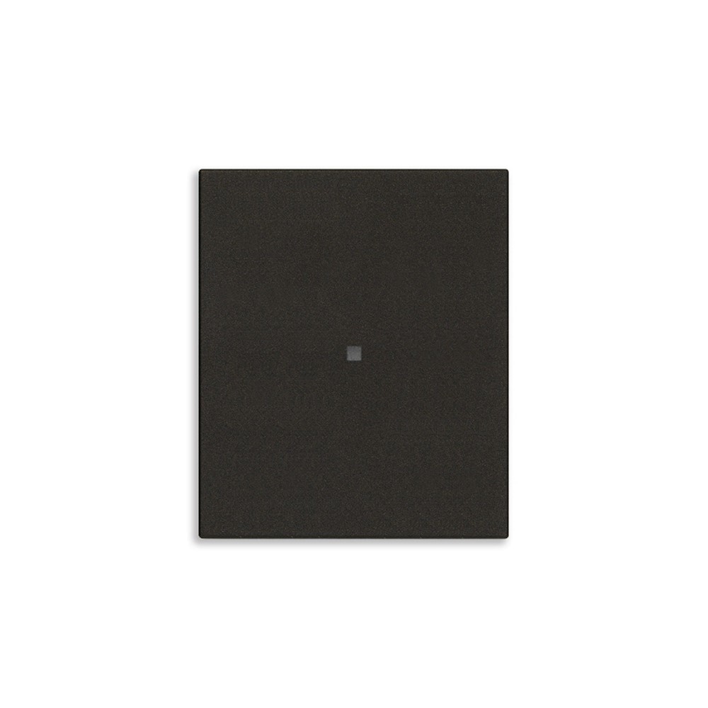 31000A.2G Лицев панел Linea, с подсветка, 2М, за аксиален механизъм, Black, Vimar
