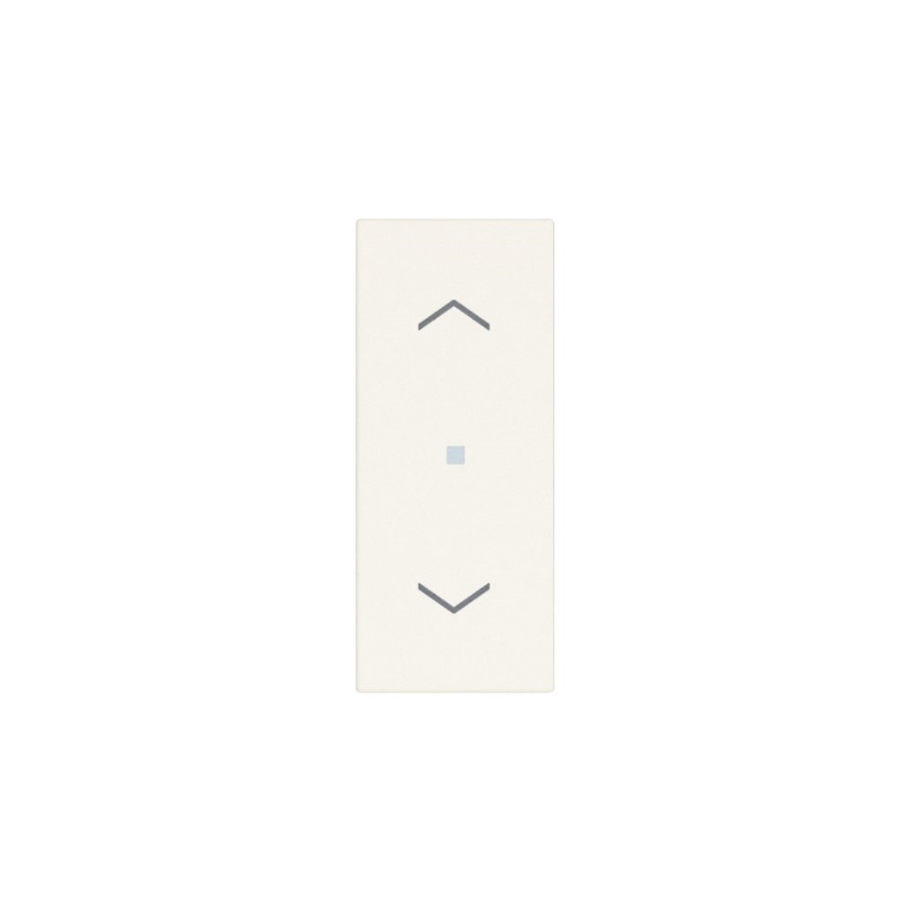 31000A.FB Axial button 1M arrow symbol white, Linea, Vimar