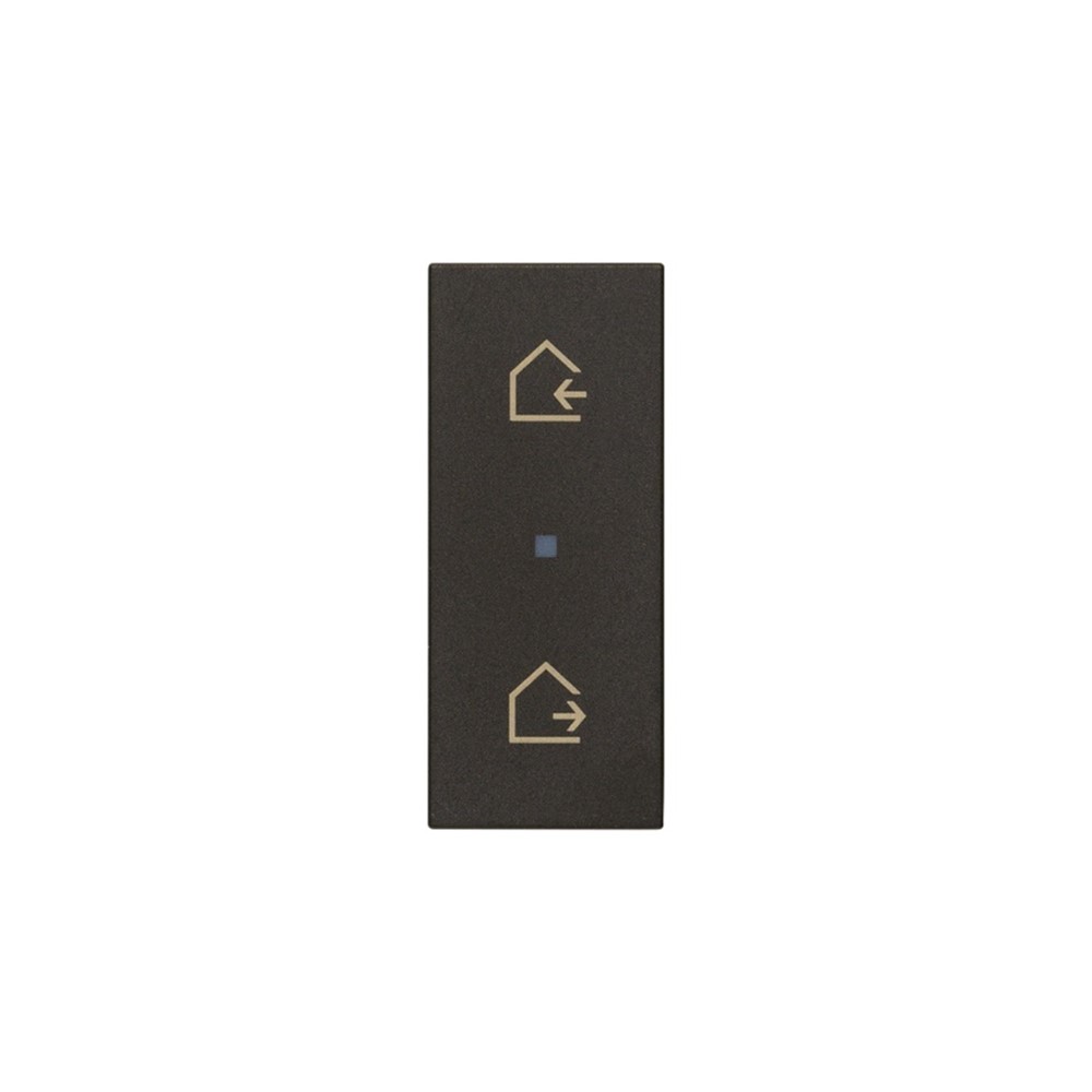 31000A.SG Axial button 1M scenario symbol black, Linea, Vimar