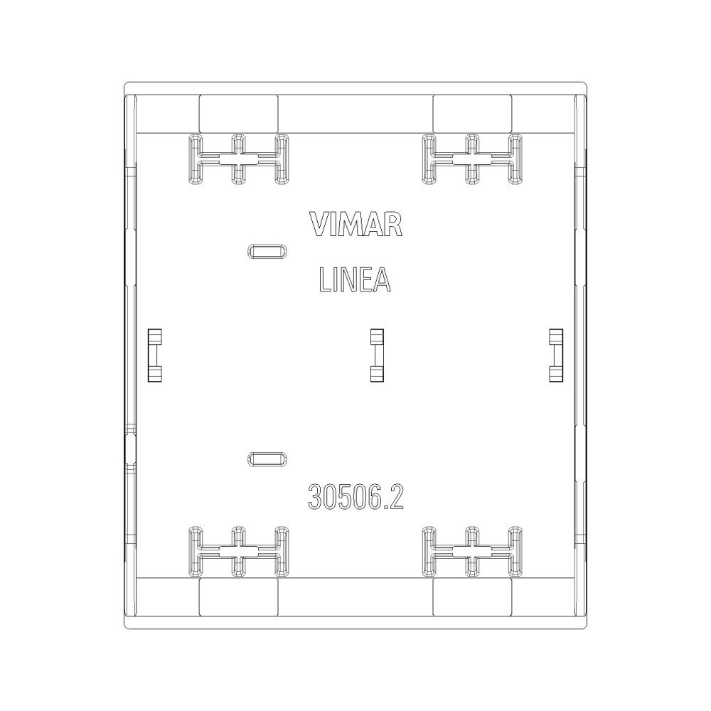 31506.2C Radio control button 2M canvas, Linea, Vimar_small