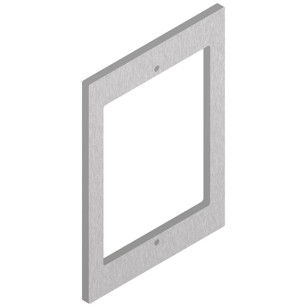 41585 Адаптер Плоска плоча 1М неръждаема стомана за конзола 9191 VIMAR