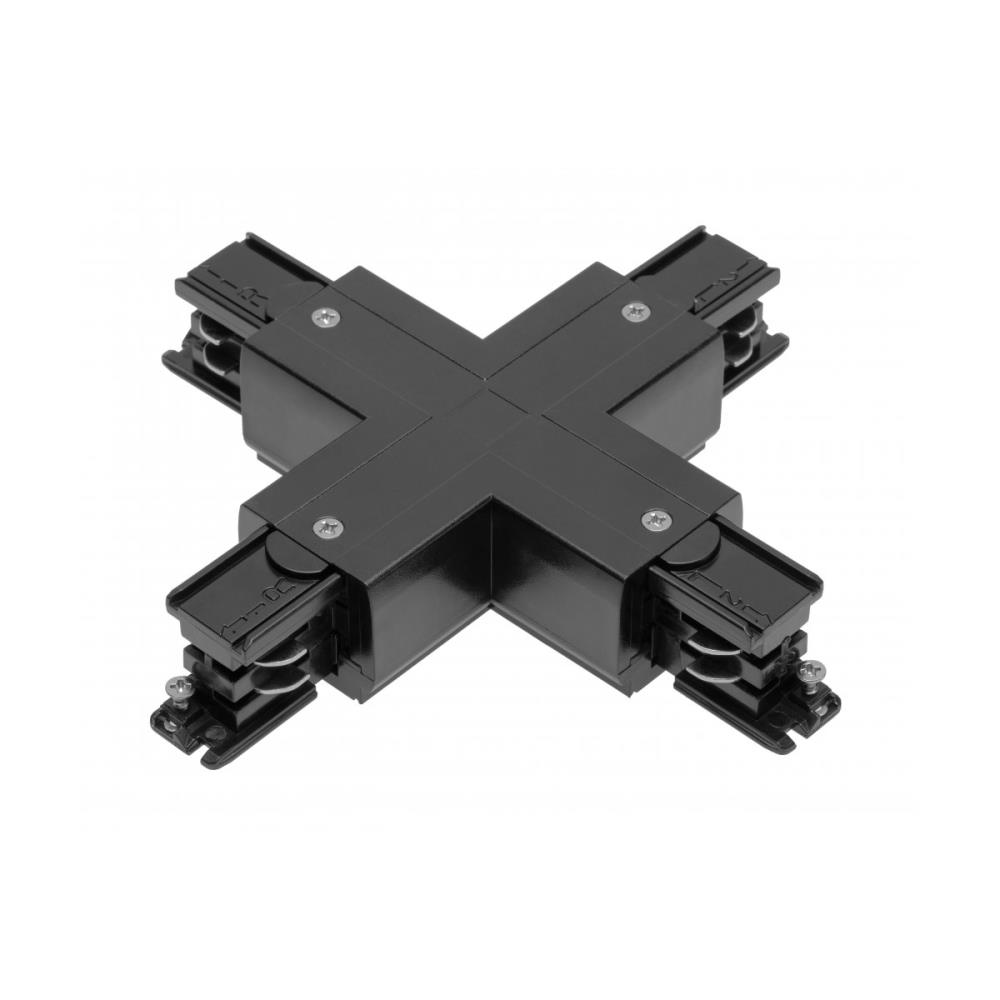 XAE-LKXUC-10  "X" съединител за X-RAIL, 166х166мм, черен GTV