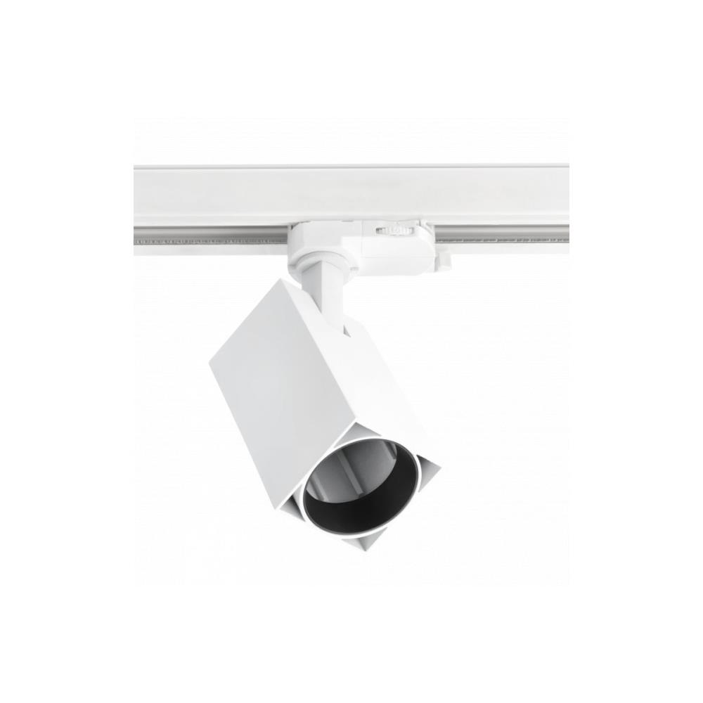 XLD-LMAGU10KB-NB Спот за 3-Р тоководещи шини квадрат LIMA GU10  max. 20W, AC 230V 50/60Hz бял GTV_small