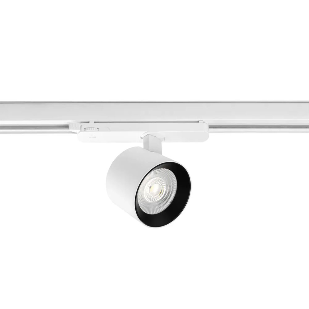 XLD-LUM15W-CCT-00 LED прожектор за 3-Р тоководеща шина LUMEO 12,6/15W 1500lm 3000/4000/6000К AC180-250V 50° CRI90+ Бял, GTV