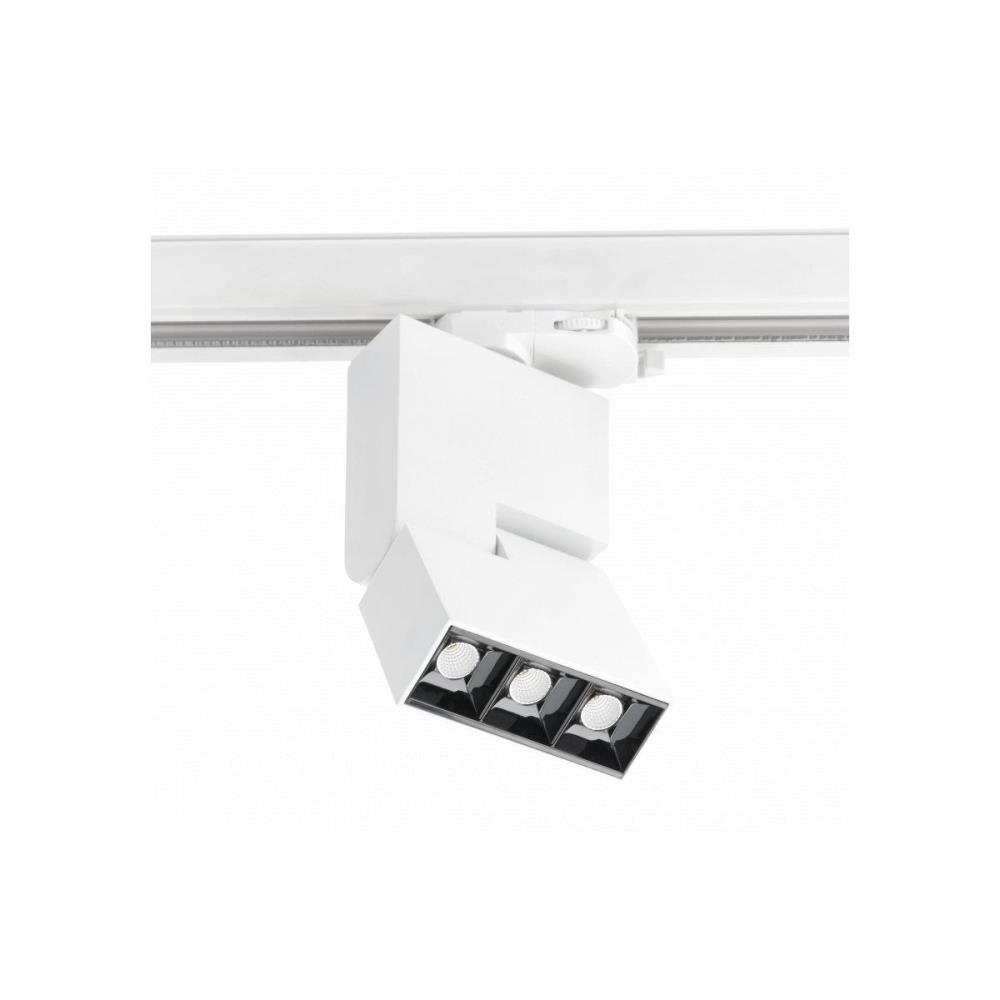XLD-SRA08WB-NB Релсово осветително тяло SIERRA 8W AC220-240V 720lm 4000K IP20 цвят бял GTV_small