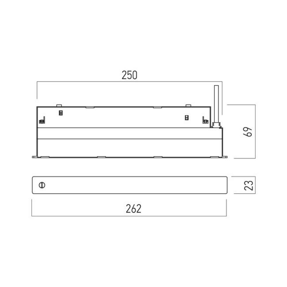 XNRS01DV LED драйвер XNET 220-240/48V, 150W PARTIALLY RECESSED Arelux_small