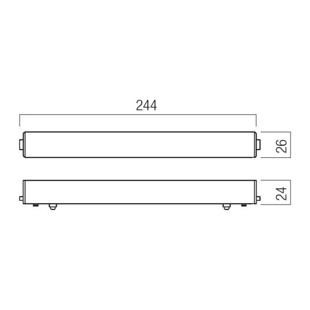 XT01DV100 SWH Драйвер XTINY SURFACE/RECESSED POWER SUPPLY 100W 48V DC IP40 SWH Arelux_small