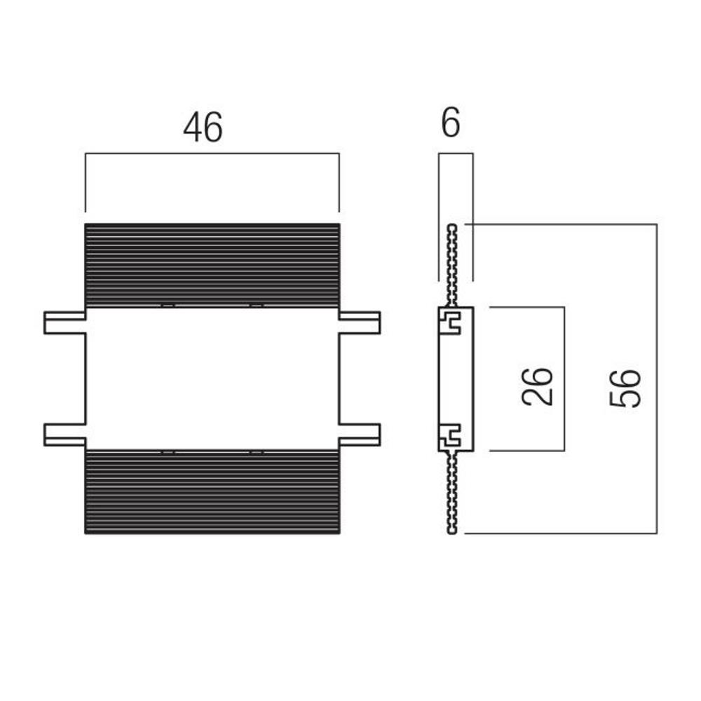 XT01RLC SBK Линеен съединител черен XTINY 48V DC IP40 SBK Arelux_small