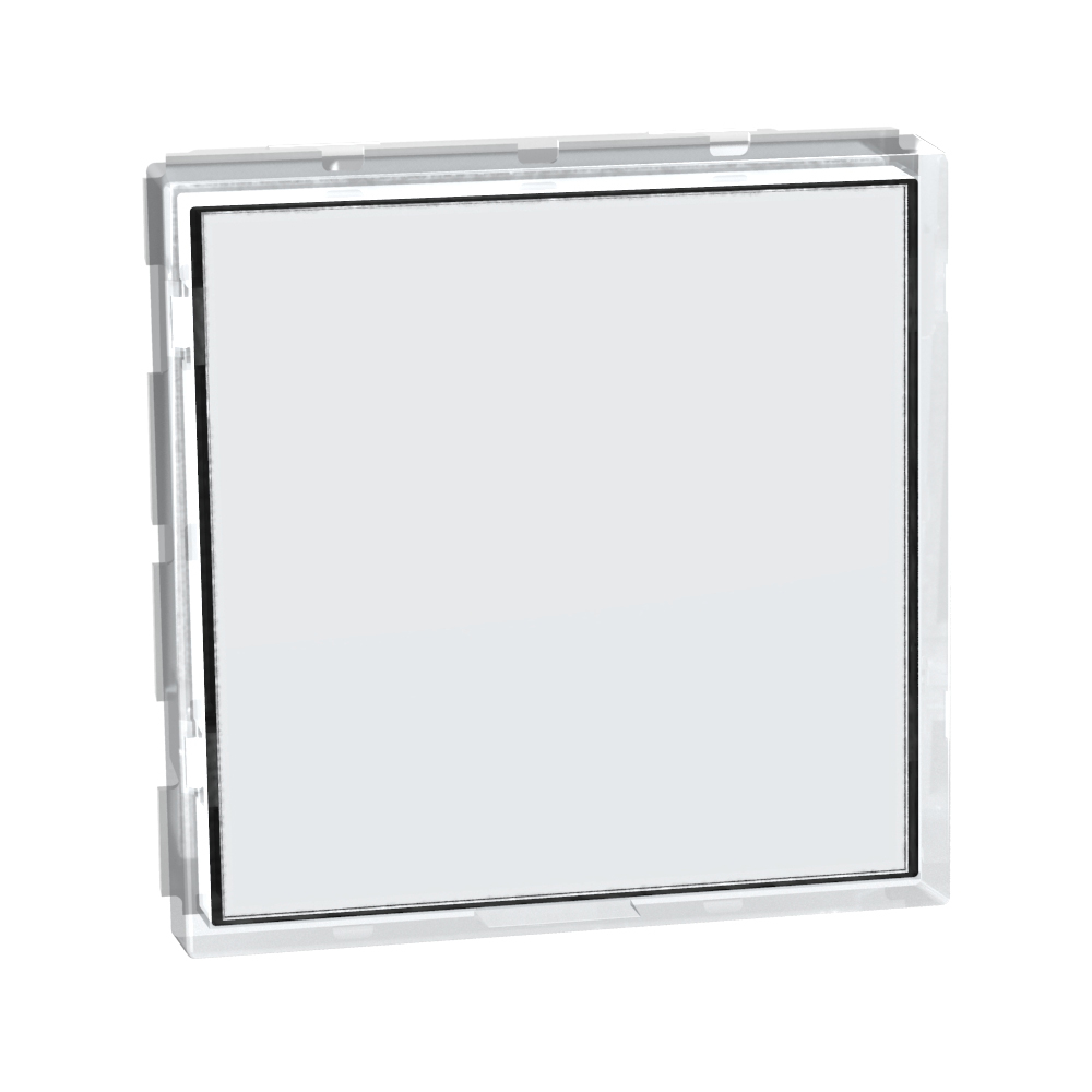 Y4040 Бутон Light Now 1Р (NO) 10A, с държач за етикет, white, Bticino_small