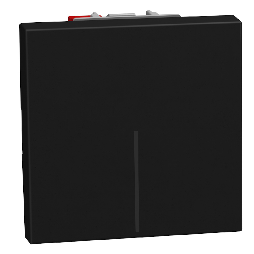YD4005M2A Бутон Light Now 1P (NO) 10A 2M, dark, Bticino