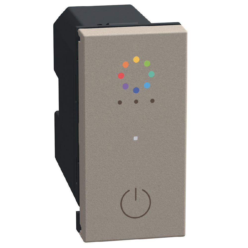 YG4007CWI Безжичен ключ Light Now 1М, stone, Bticino