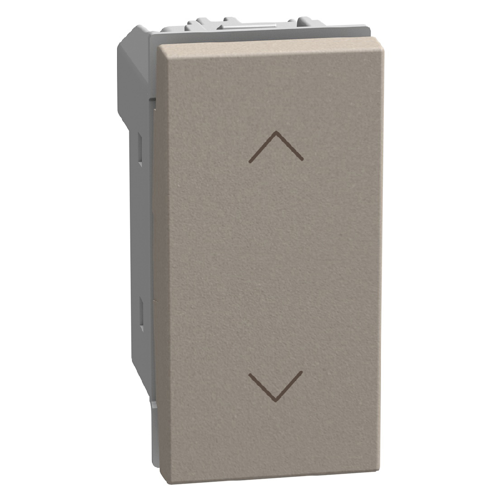 YG4037N Бутон за щори Light Now 1М, stone, Bticino