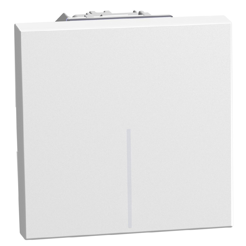 YW4004M2 Кръстат ключ Light Now 1Р 10АХ 2М, white, Bticino