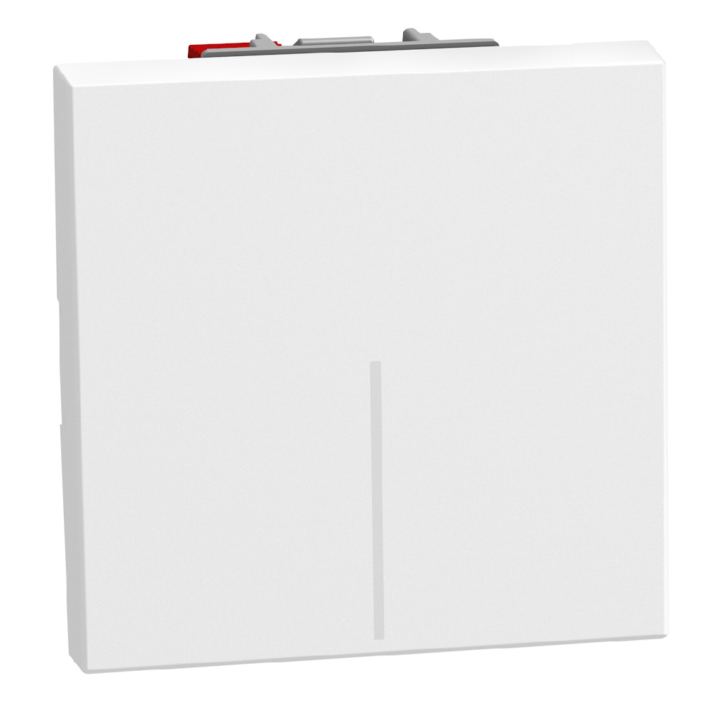 YW4005M2A Бутон Light Now 1P (NO) 10A 2M, white, Bticino_small