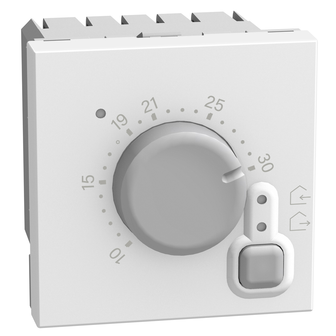 YW4441 Термостат Light Now 230V, 2M, glossy white, Bticino_small