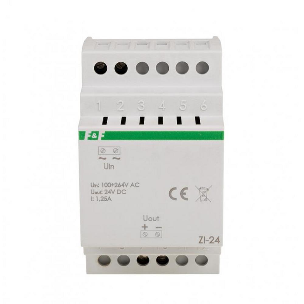 ZI-24 Импулсно захранване входно напрежение 100-264V AC, изходно напрежение 24V DC P=30W 3М F&F