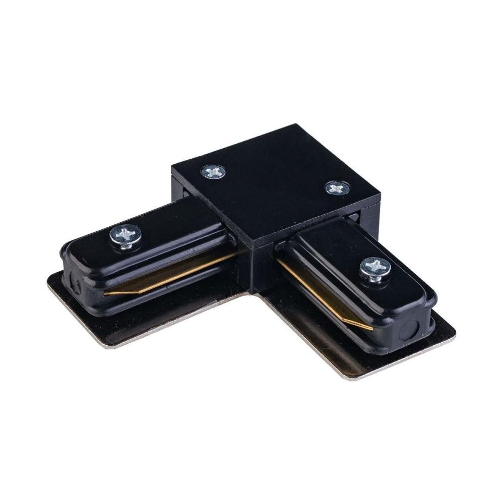 2040 L-съединител за шина, 1-фазна, black, Zuma Line