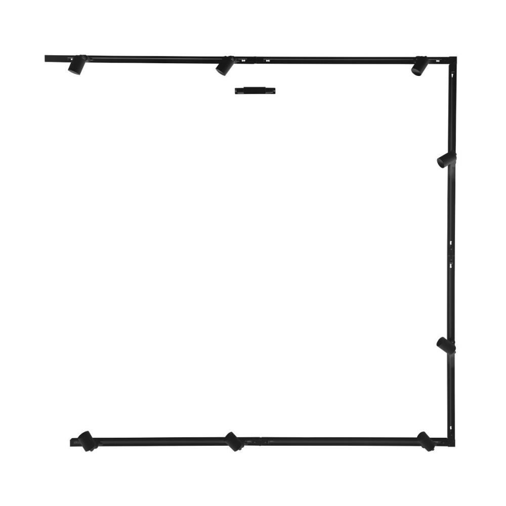 3018 Комплект 4, релсово осветление, монофазно, черен, Zuma Line_small