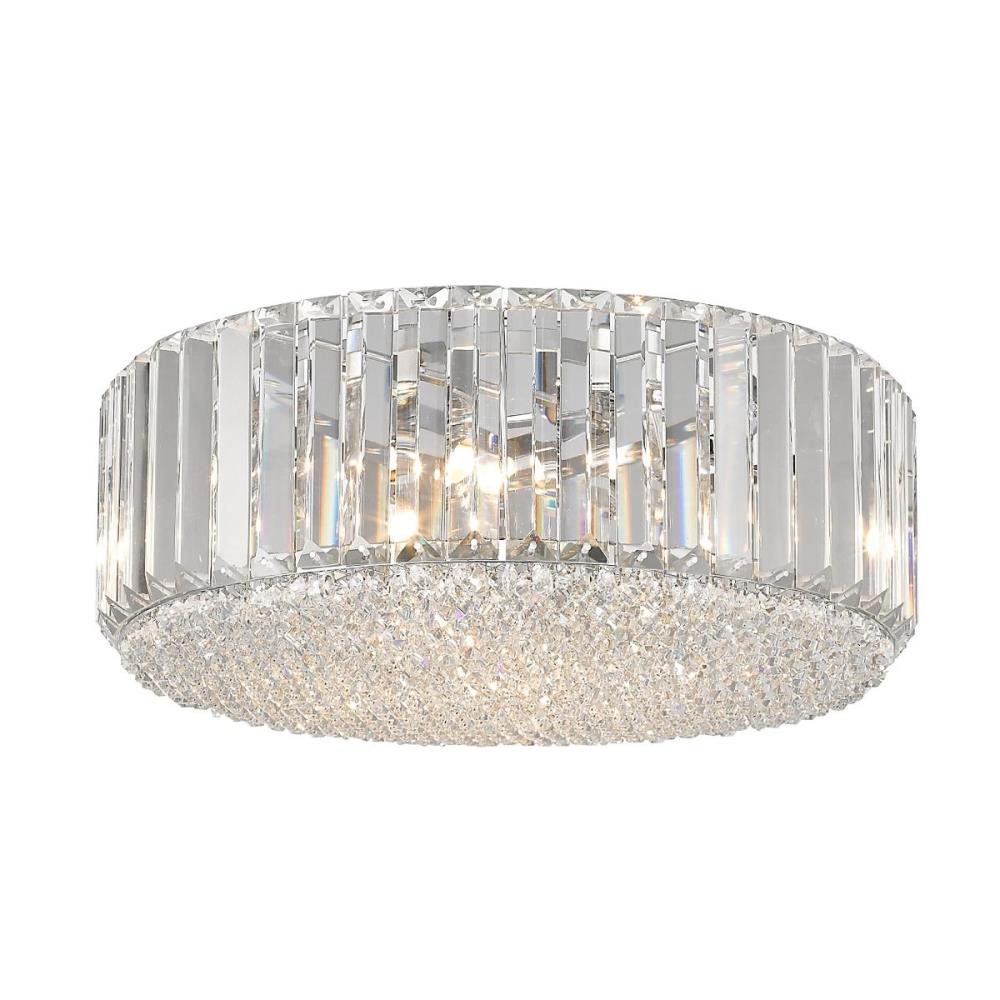 C0360-05B-F4AC Плафониера Prince 5x42W G9 Crystal, chrome, Zuma Line