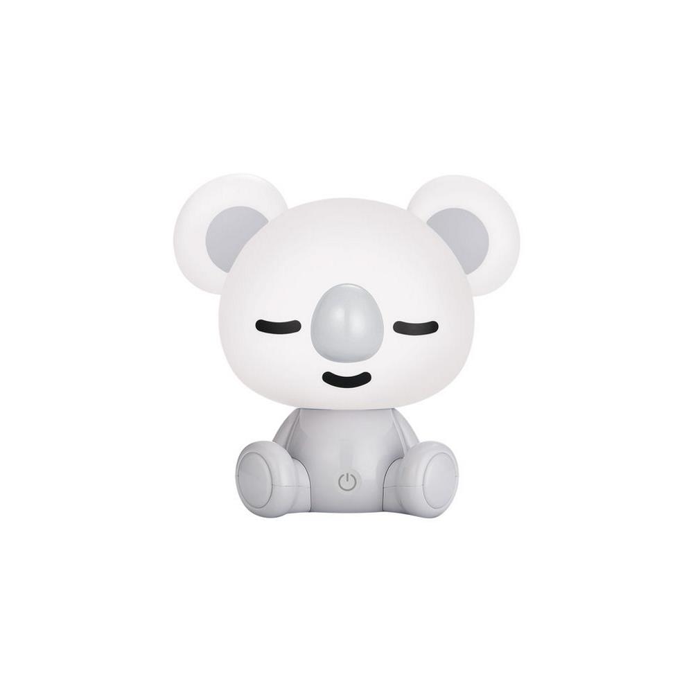 KDR-611-GR Настолна лампа Koala 3W 4000K LM 93 26*18*26см ABS, PP GRAY, Zuma Line