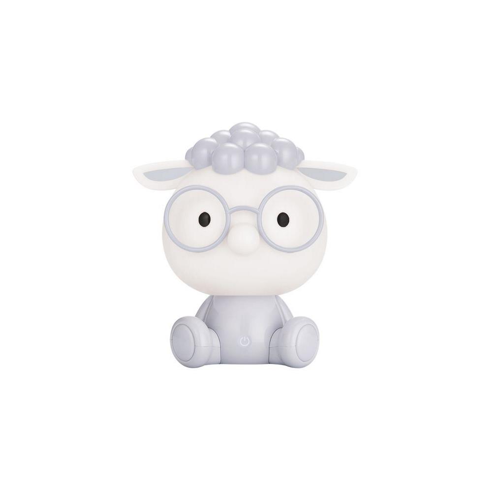 KDR-612-GR Настолна лампа Sheep 3W 4000K LM 93 27*19*28см ABS, PP GRAY, Zuma Line