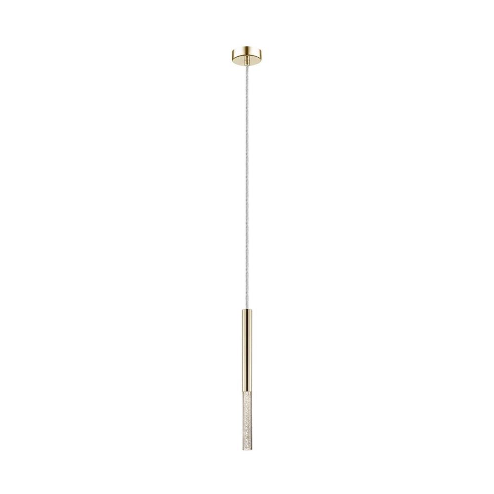 P0461-01E-F7F7 Пендел One 1x5W LED 450LM 3000K gold, acrylic, Zuma Line