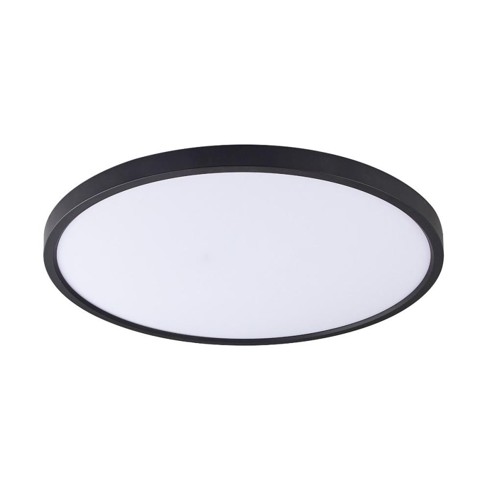 WM-BP1108-L-BL Плафониера Cami 48W LED 3936LM 3000K/4000K/6500K plastic black white, Zuma Line