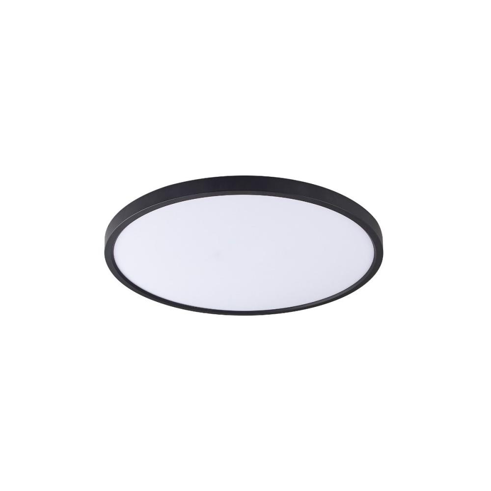 WM-BP1108-S-BL Плафониера Cami 36W LED 3085LM 3000K/4000K/6500K plastic black white, Zuma Line