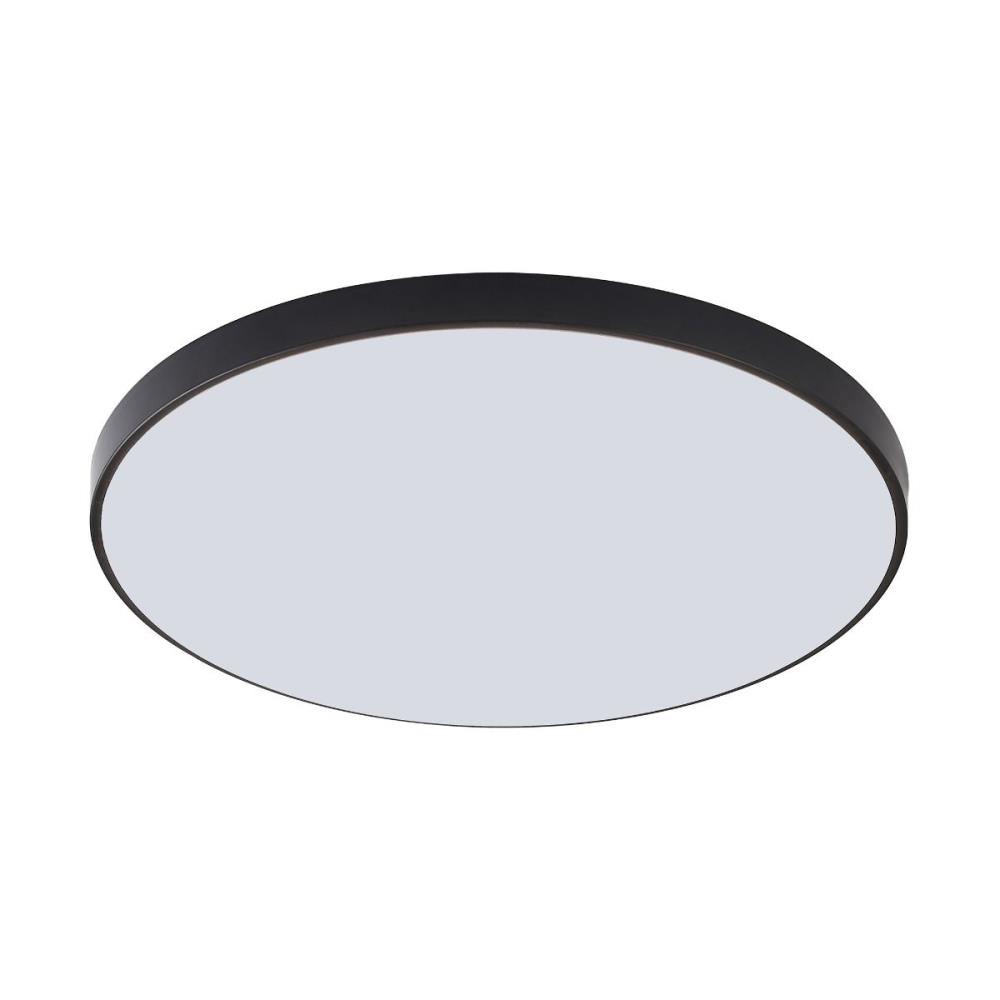 WM-C7300-M-BL Плафониера Veri 44W LED 3386LM 4000K Ø47 H4 plastic black white, Zuma Line