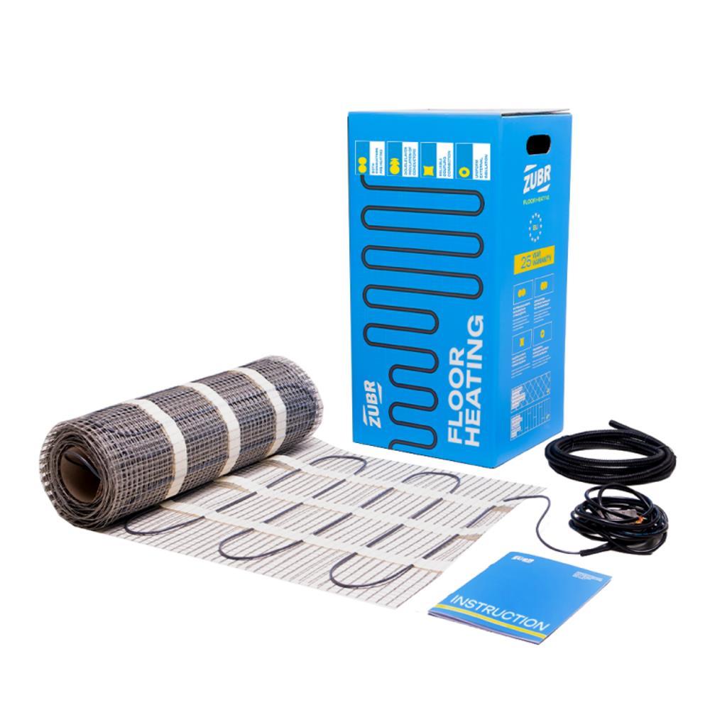 Екранирана нагревателна розетка ZUBR DC Mat 160/3m² Обща мощност 480 W DS ELECTRONICS