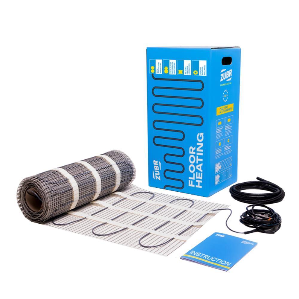 Екранирана нагревателна розетка ZUBR DC Mat 160/4m² Обща мощност 640 W DS ELECTRONICS