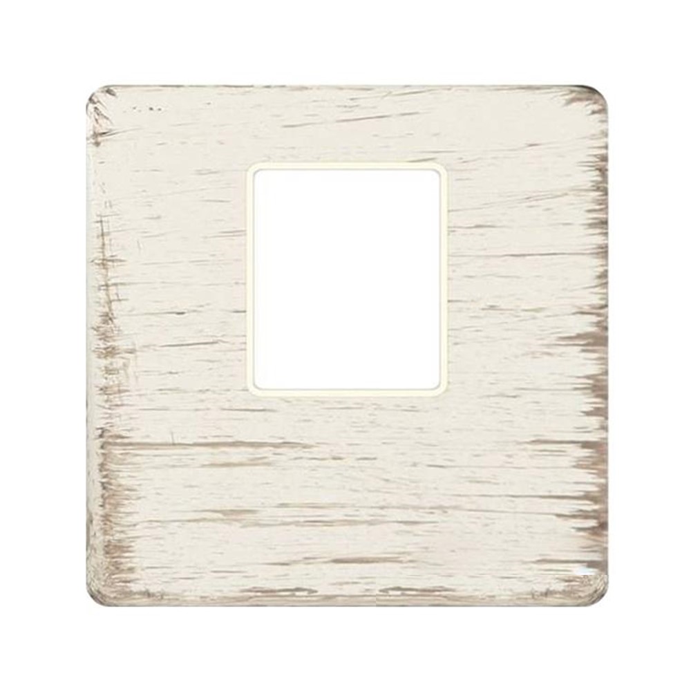 FD04317BD-A Лицев панел за розетка RJ45, цвят White Decapé + Beige, Fede_small