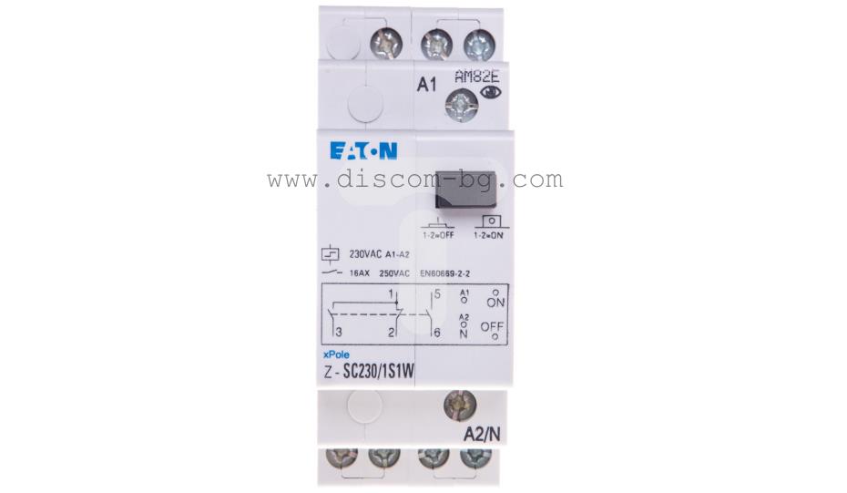 265324 Z-SC230/1S1W -  Импулсно реле, дистанционно управление, 1NO/1NC