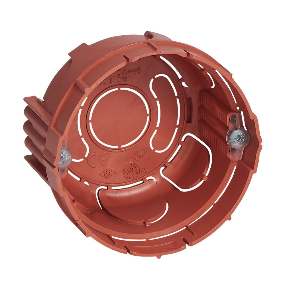 080108 Конзола за зидария, опция съединяване гръб в гръб, 1хØ67 2М, дълб. 40мм, Batibox, Legrand