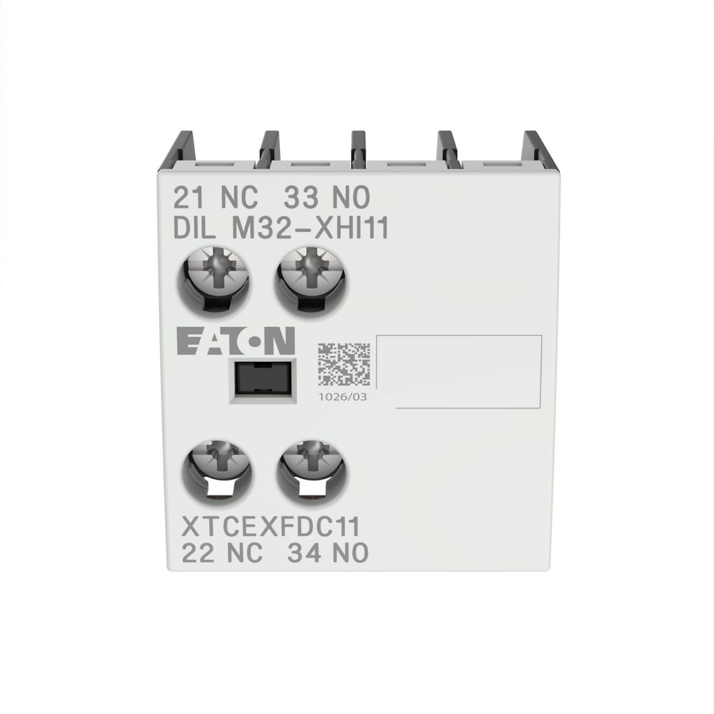 277376 DILM32-XHI11 - Фронт контактен блок, 2P(4P), 1NO+1NC за DILM7-M38, Eaton_small