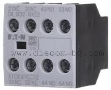 277377 DILM32-XHI22 - Фронт контактен блок 2NO+2NC за DILM7-38