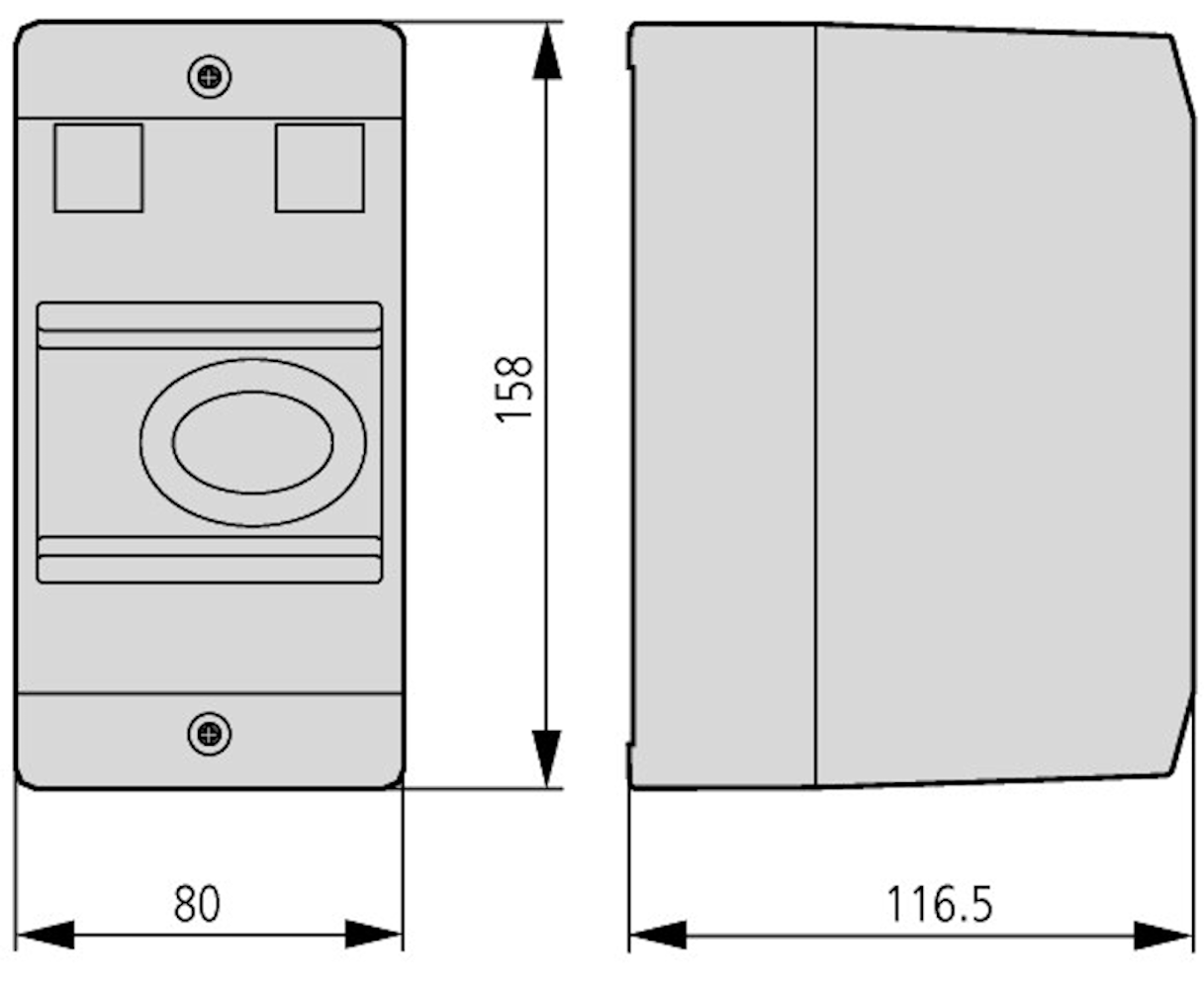 281404 CI-PKZ01-G - Кутия IP65 за PKZ01 + оперативна мембрана, Eaton_small
