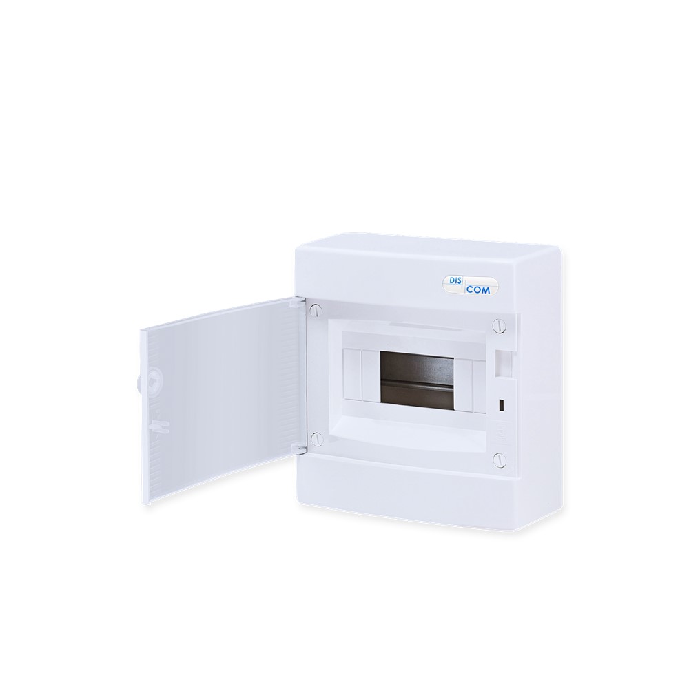 N8CW Табло 8 модула. ОМ, бяла врата, Discom_small