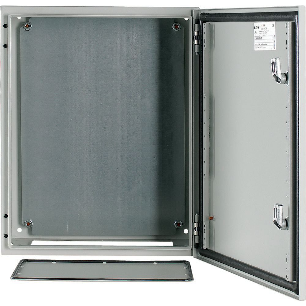 111689 CS-54/200 Табло метално IP66 [h500/400/200], с монт.плоча, сив, Eaton